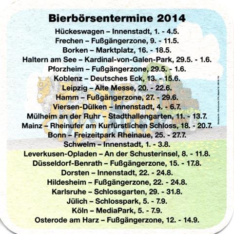 leverkusen lev-nw bierb�rse 20b (quad185-bierb�rsentermine 2014)
